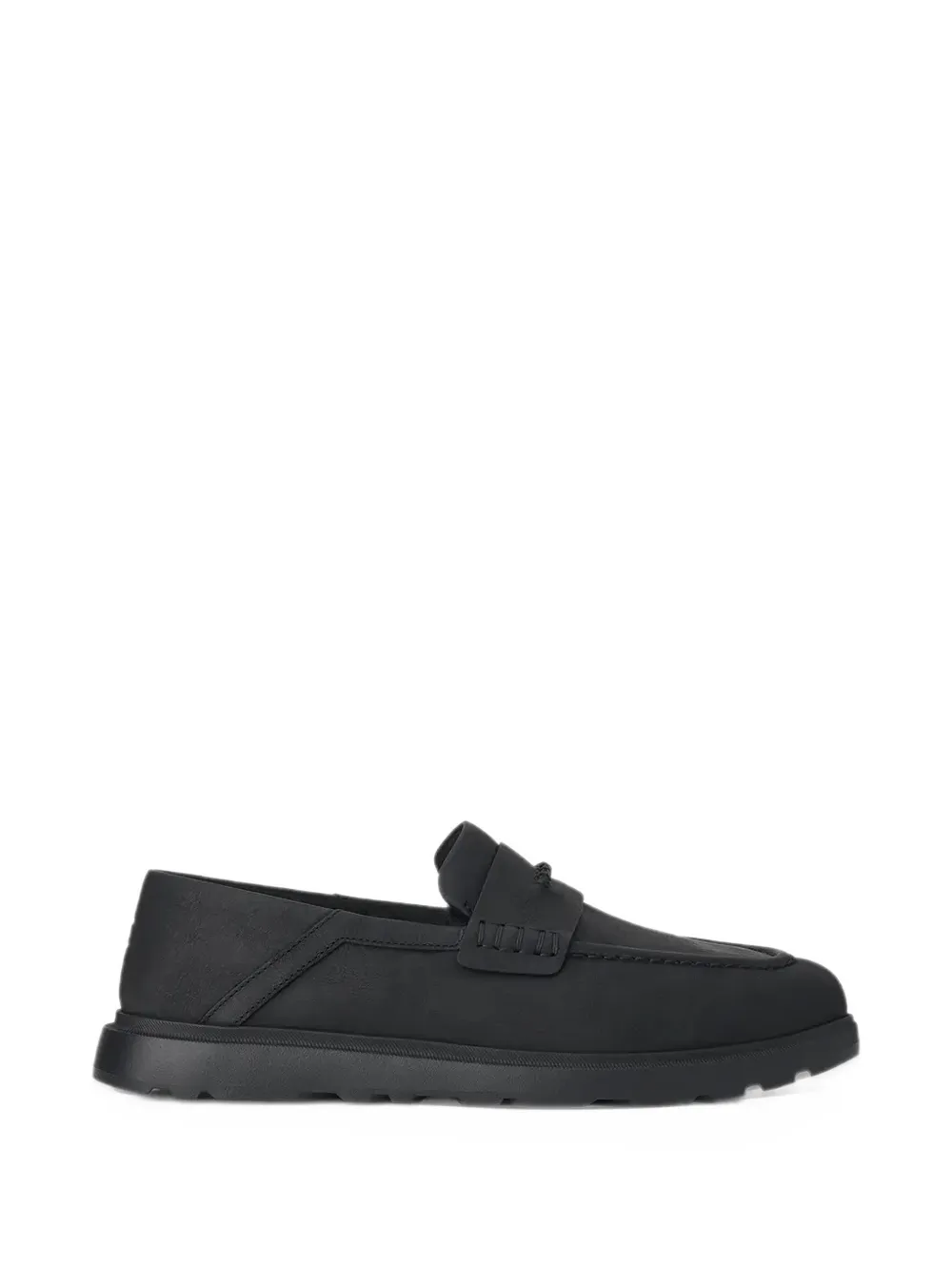 UGG leather penny-strap loafers - Nero