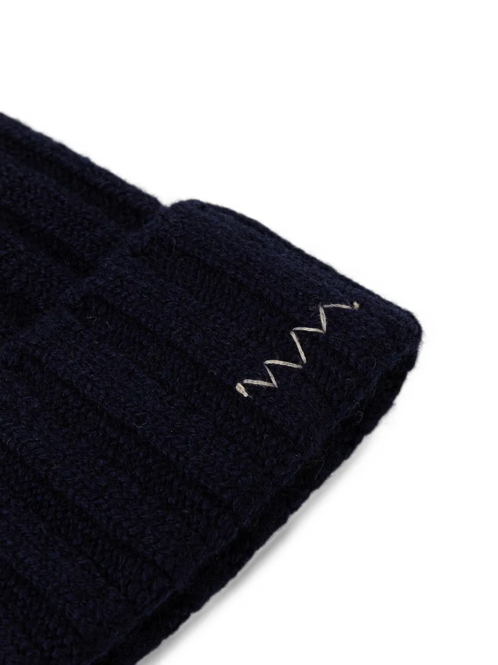 visvim ribbed-knit beanie hat Blauw