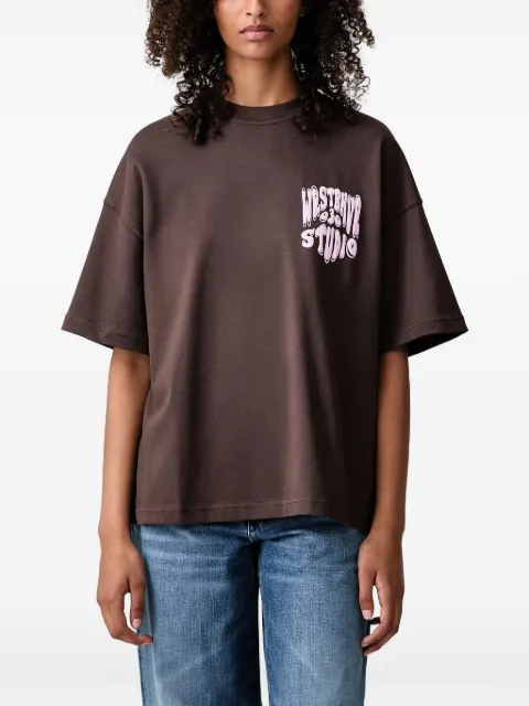 WRSTBHVR Flynn logo-print T-shirt
