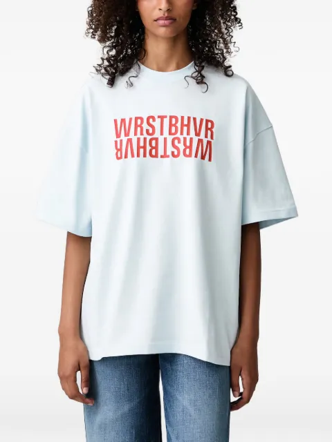WRSTBHVR Rasmus V2 logo-print T-shirt