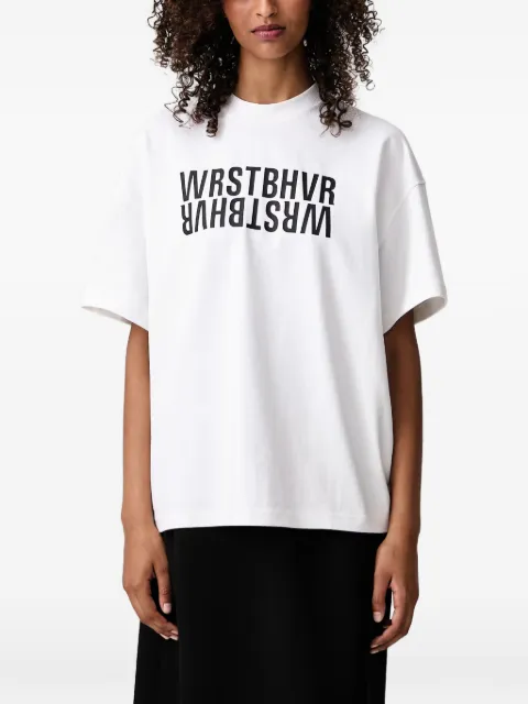 WRSTBHVR Rasmus V2 logo-print T-shirt