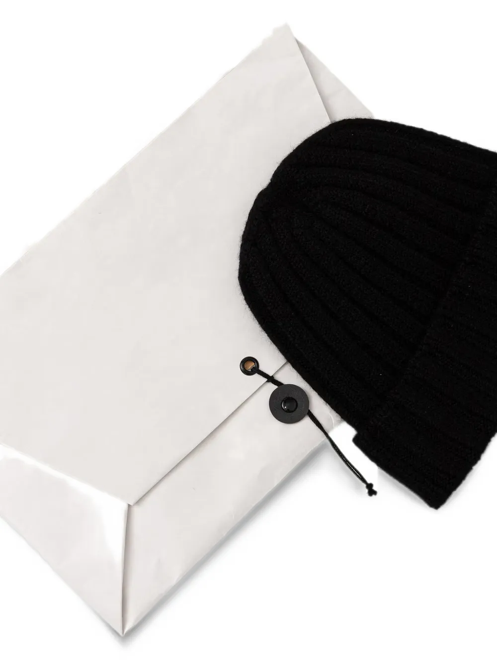 visvim ribbed-knit beanie hat Zwart