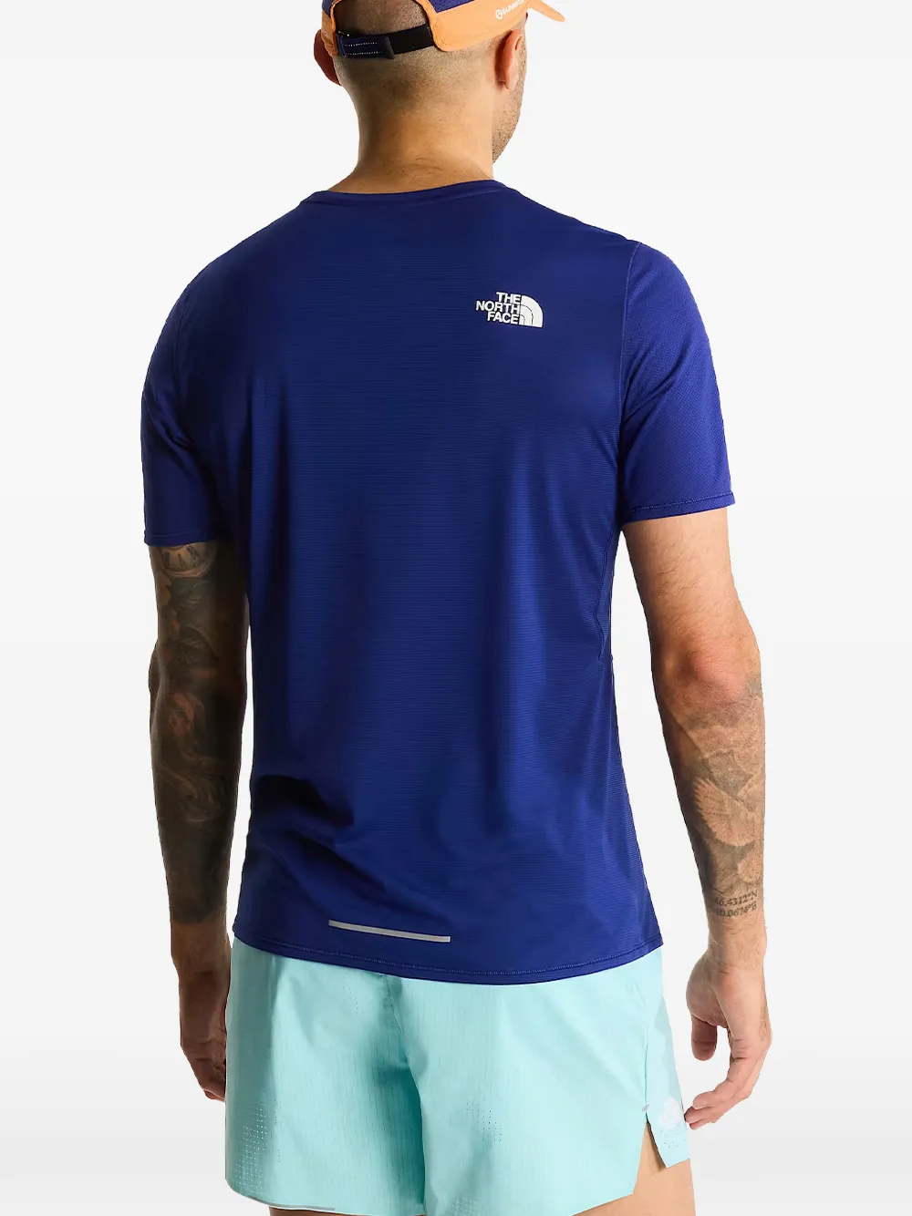 The North Face Summit High Trail short sleeve-graphic T-shirt Blauw