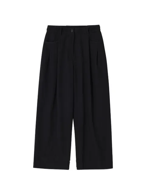 SONGZIO Torque pleated-detail trousers