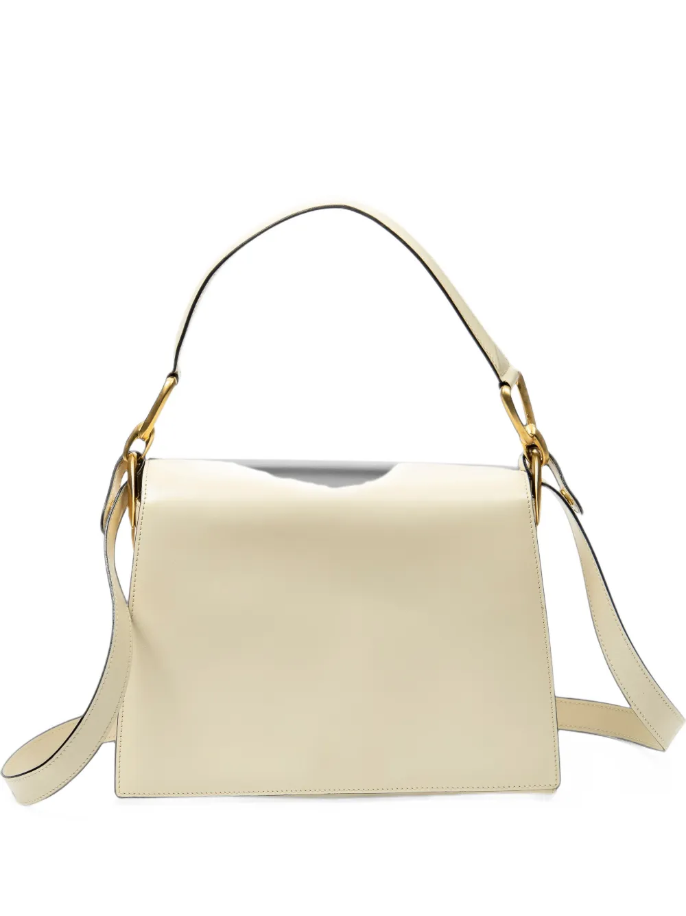 Celine Pre-Owned Flap top handle cross body bag - Toni neutri