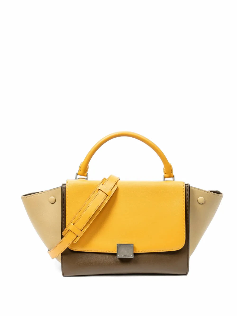 Celine Pre-Owned small Trapeze tote bag - Marrone