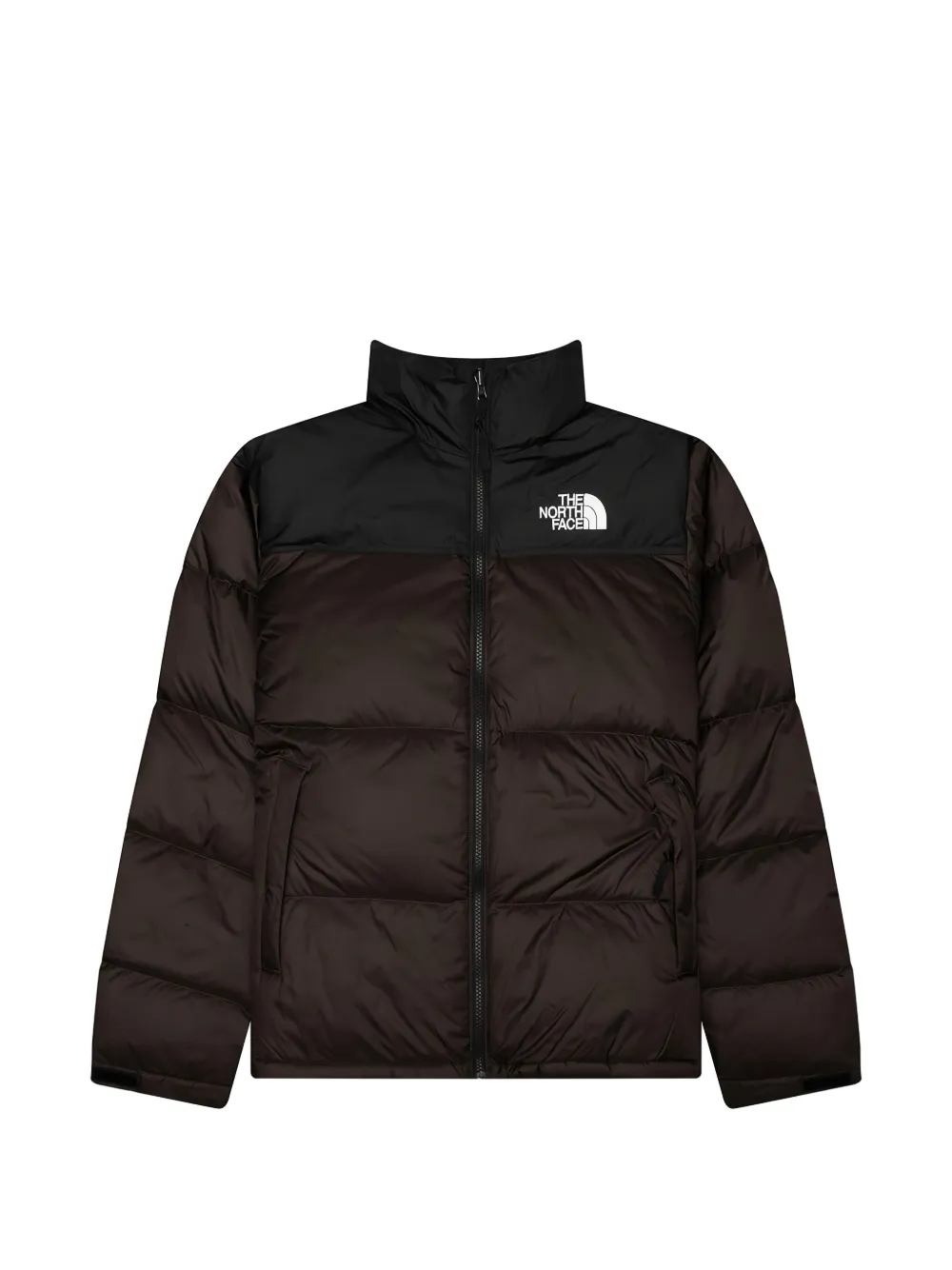 The North Face 1996 Retro Nuptse zip-up jacket - Brown