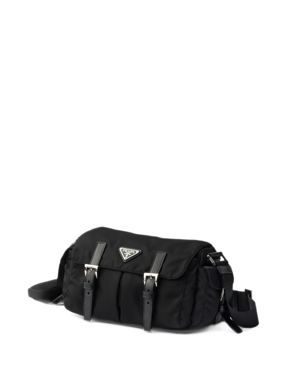 Prada medium Re-Nylon shoulder bag Zwart