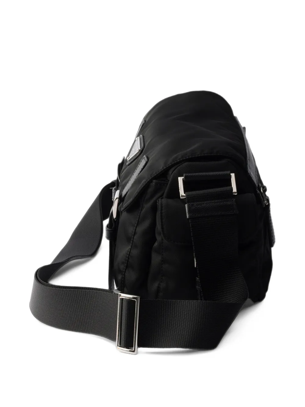 Prada medium Re-Nylon shoulder bag Zwart