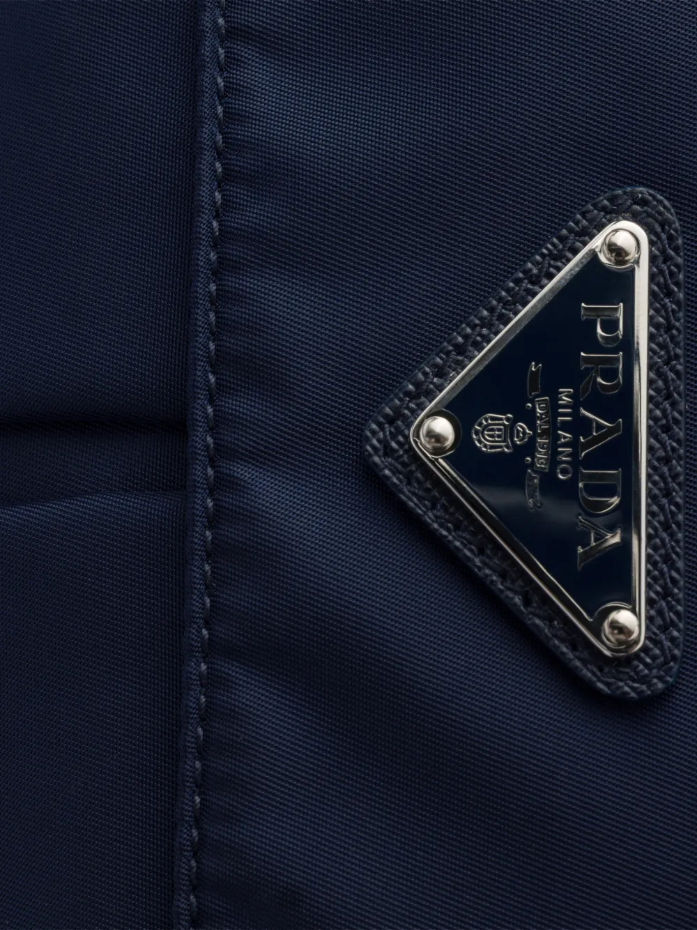 Prada large Re-Nylon shoulder bag Blauw