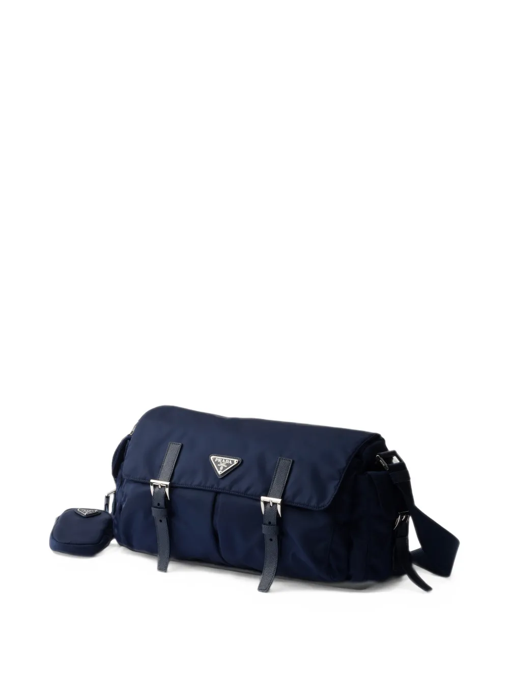 Prada large Re-Nylon shoulder bag Blauw