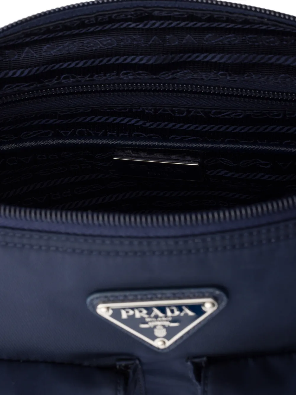 Prada Re-Nylon shoulder bag Blauw