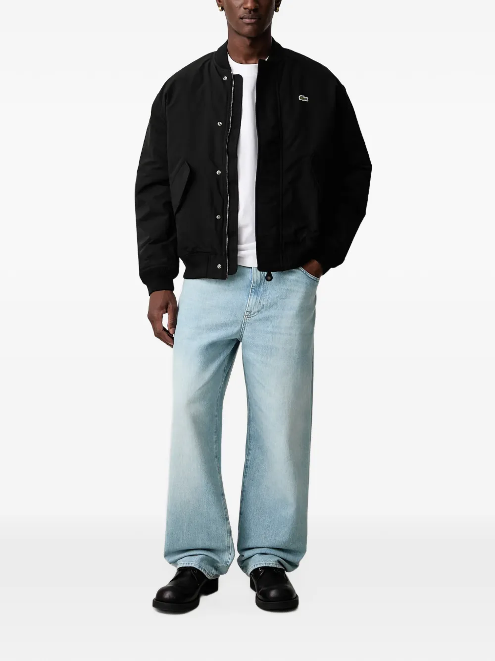 Barbour T-shirt met geborduurd logo Wit