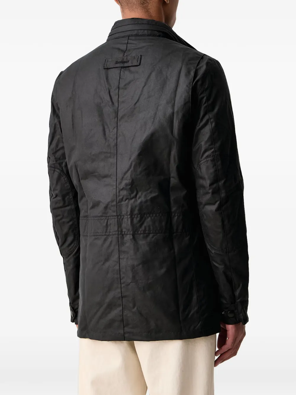 Barbour Corbridge waxed jacket Zwart