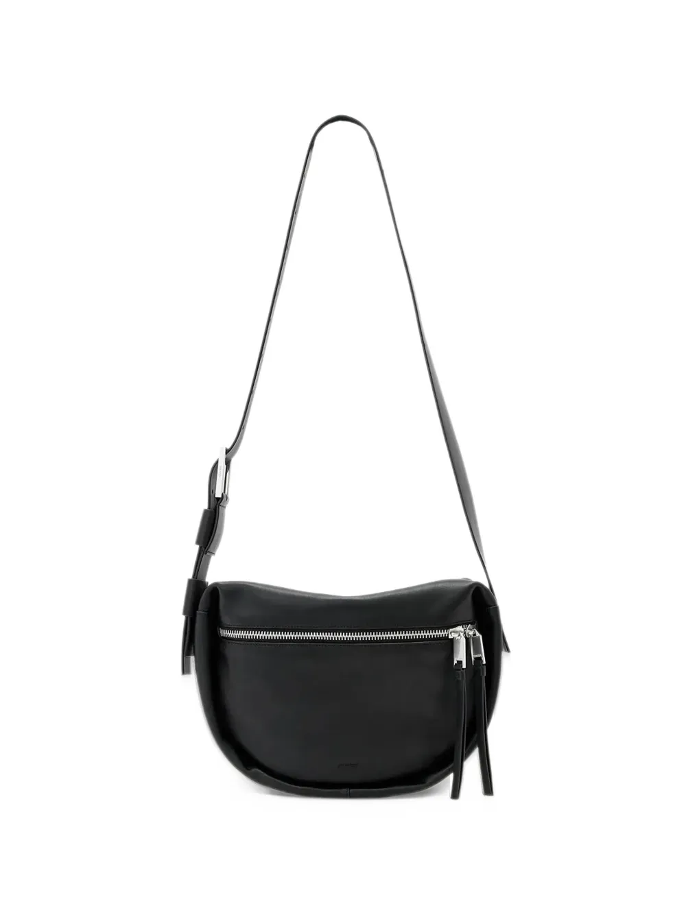 AllSaints leather cross body bag - Nero