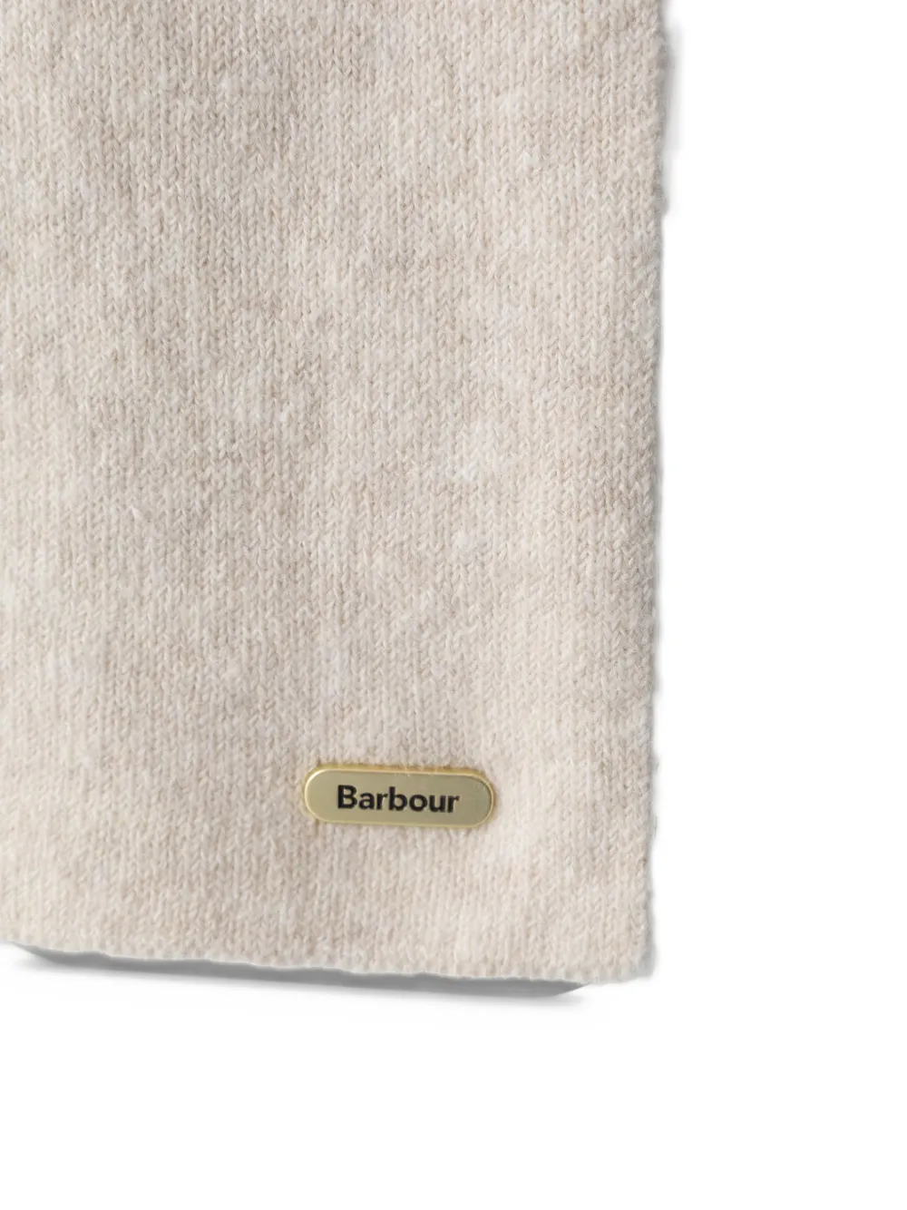 Barbour Winona beanie and scarf gift set Beige
