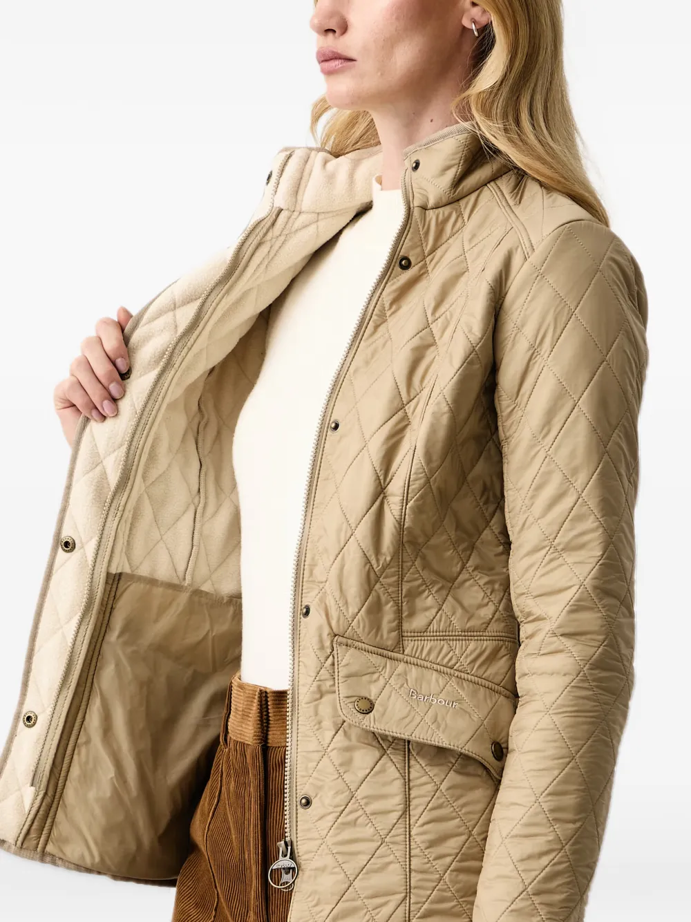 Barbour Cavalry Polarquilt jacket Beige