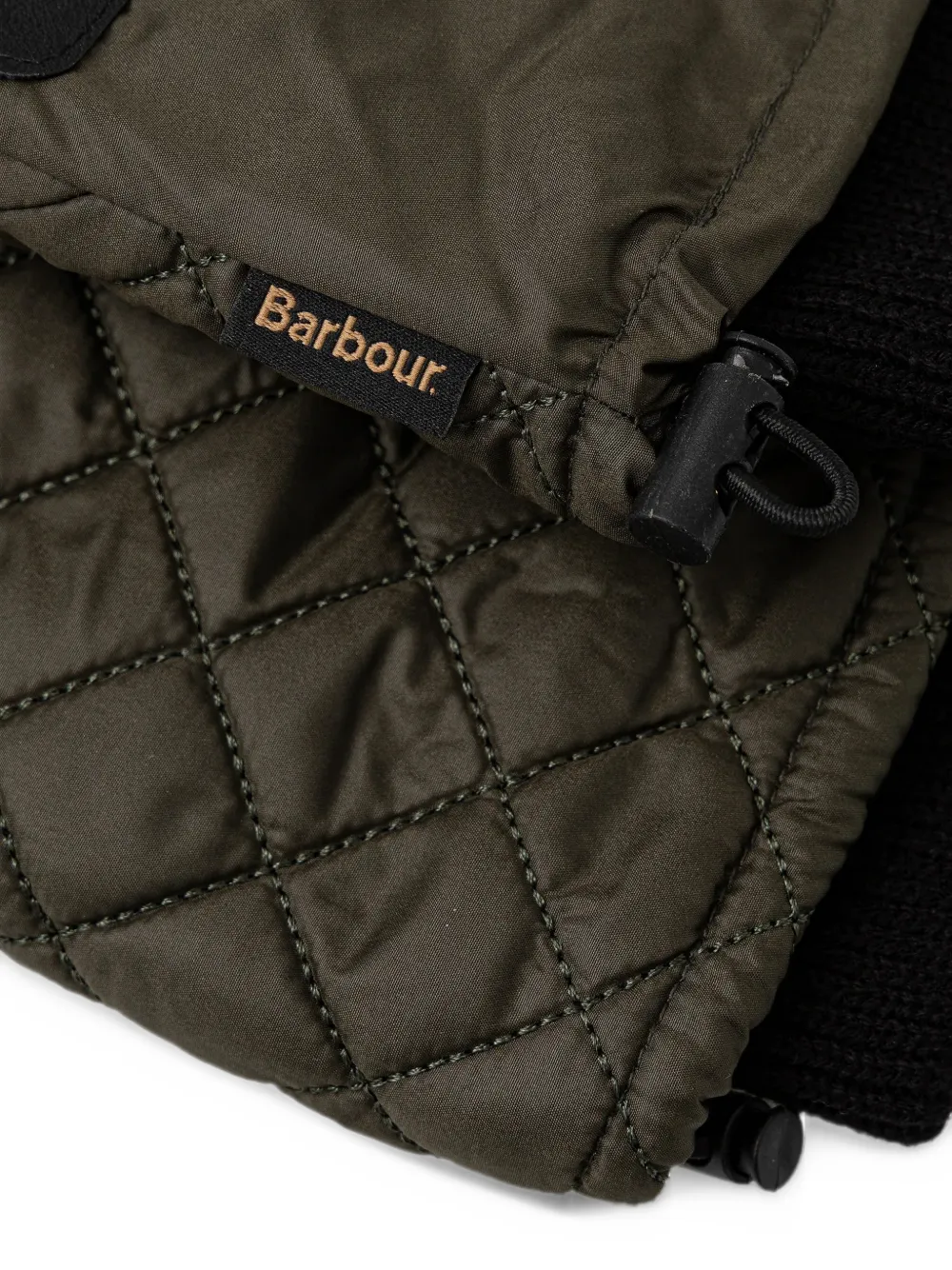 Barbour Harker waterproof gloves Groen