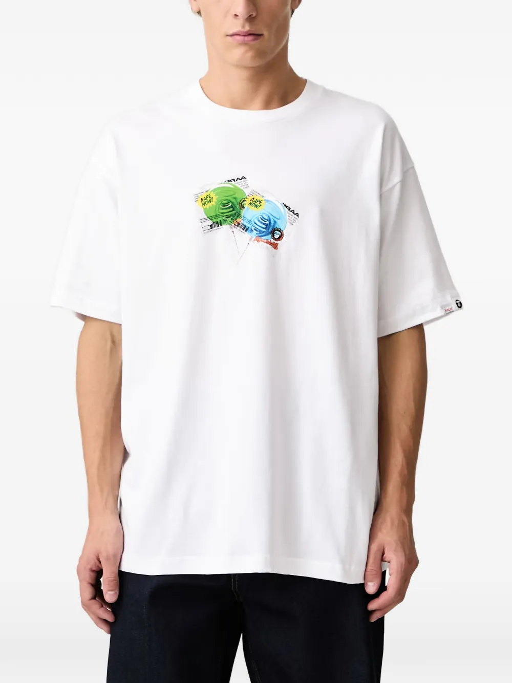 A.P.C. graphic-print T-shirt - Bianco