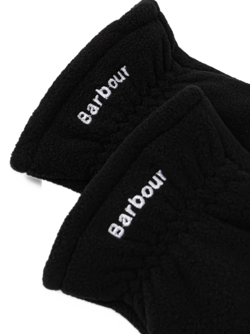 Barbour Coalford fleece gloves Zwart