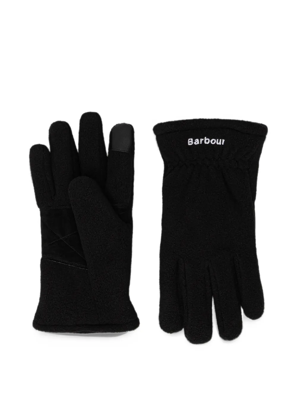 Barbour Coalford fleece gloves Zwart