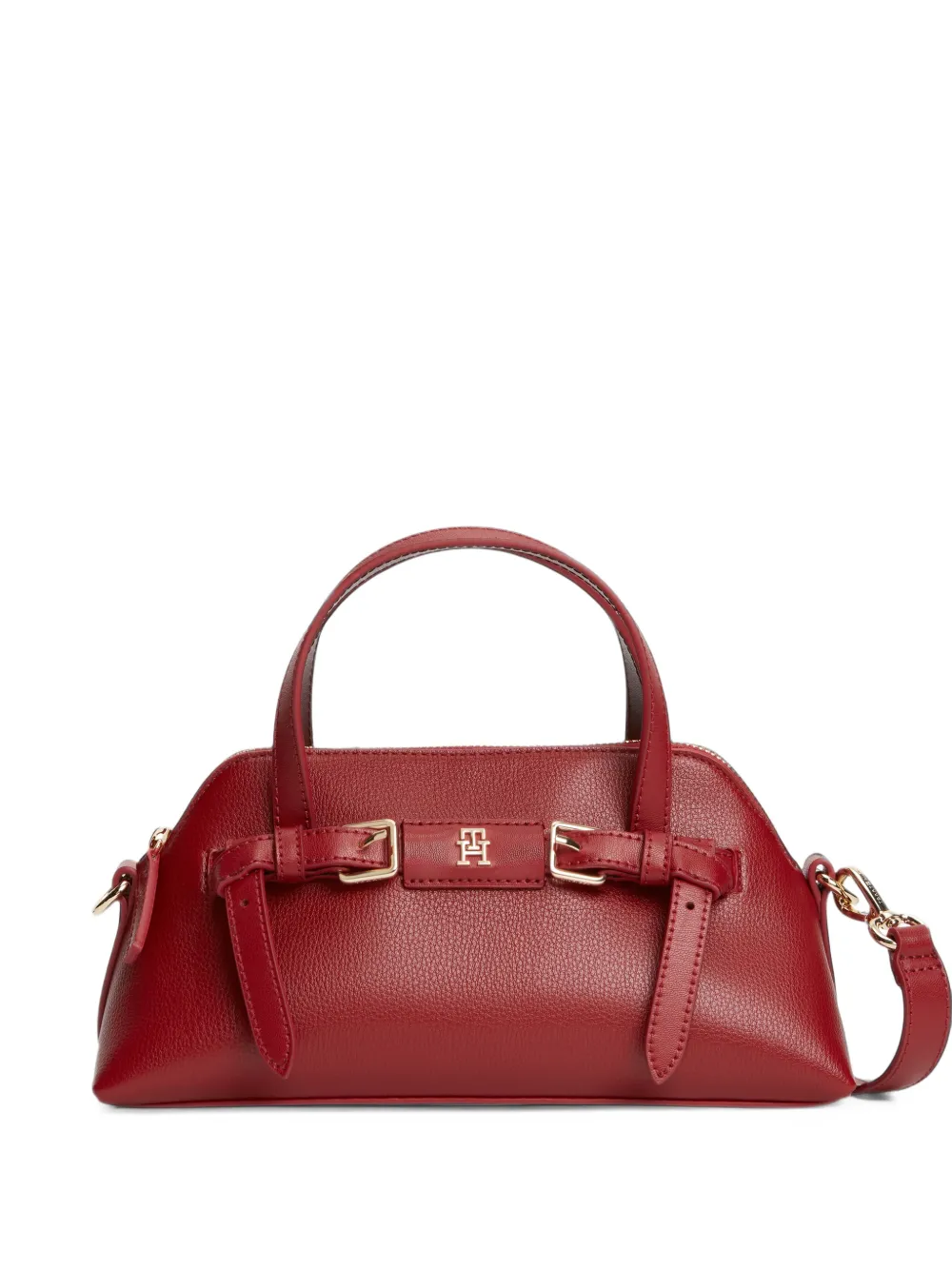 Tommy Hilfiger buckle-detail tote bag Rood