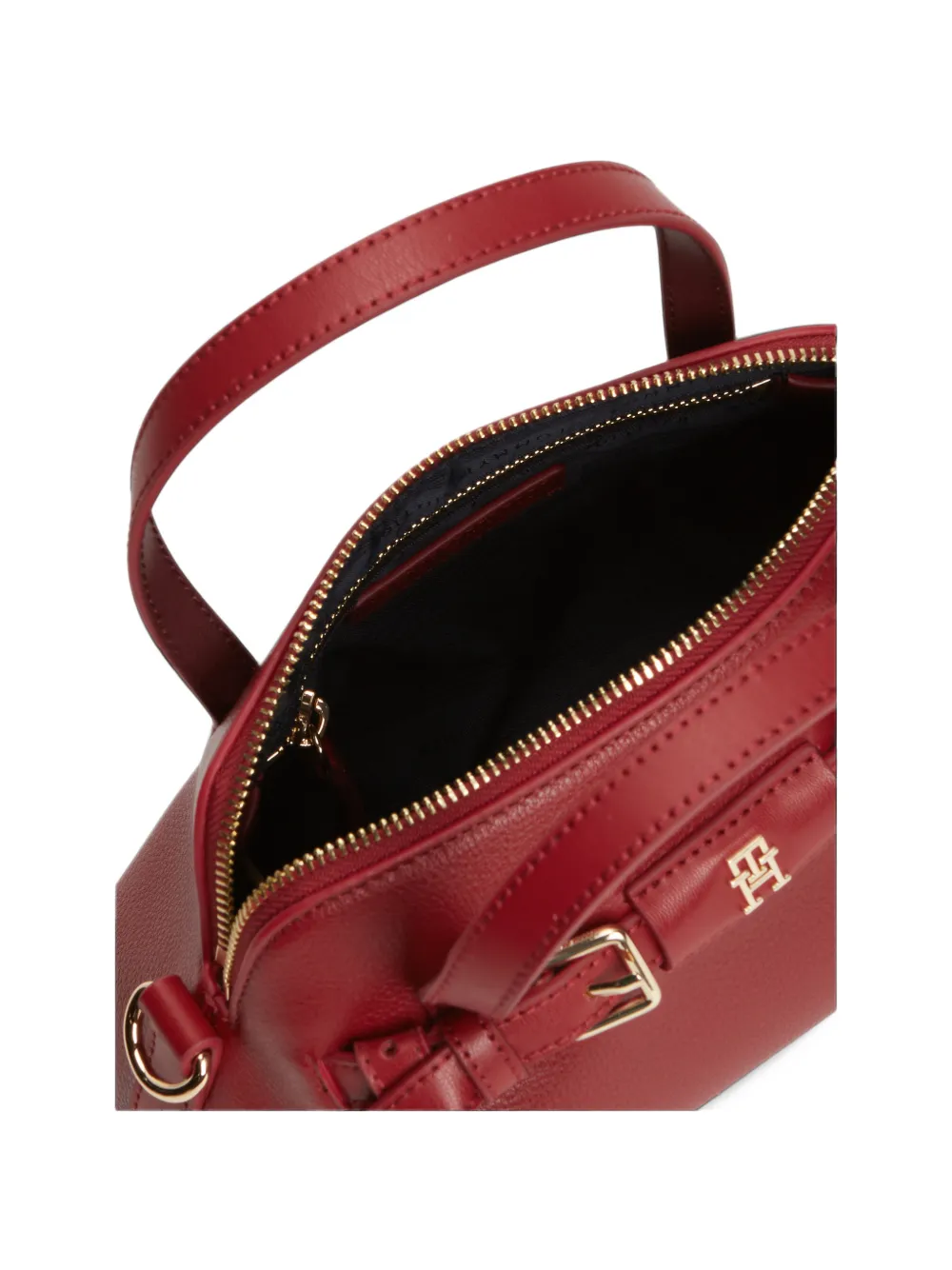Tommy Hilfiger buckle-detail tote bag Rood