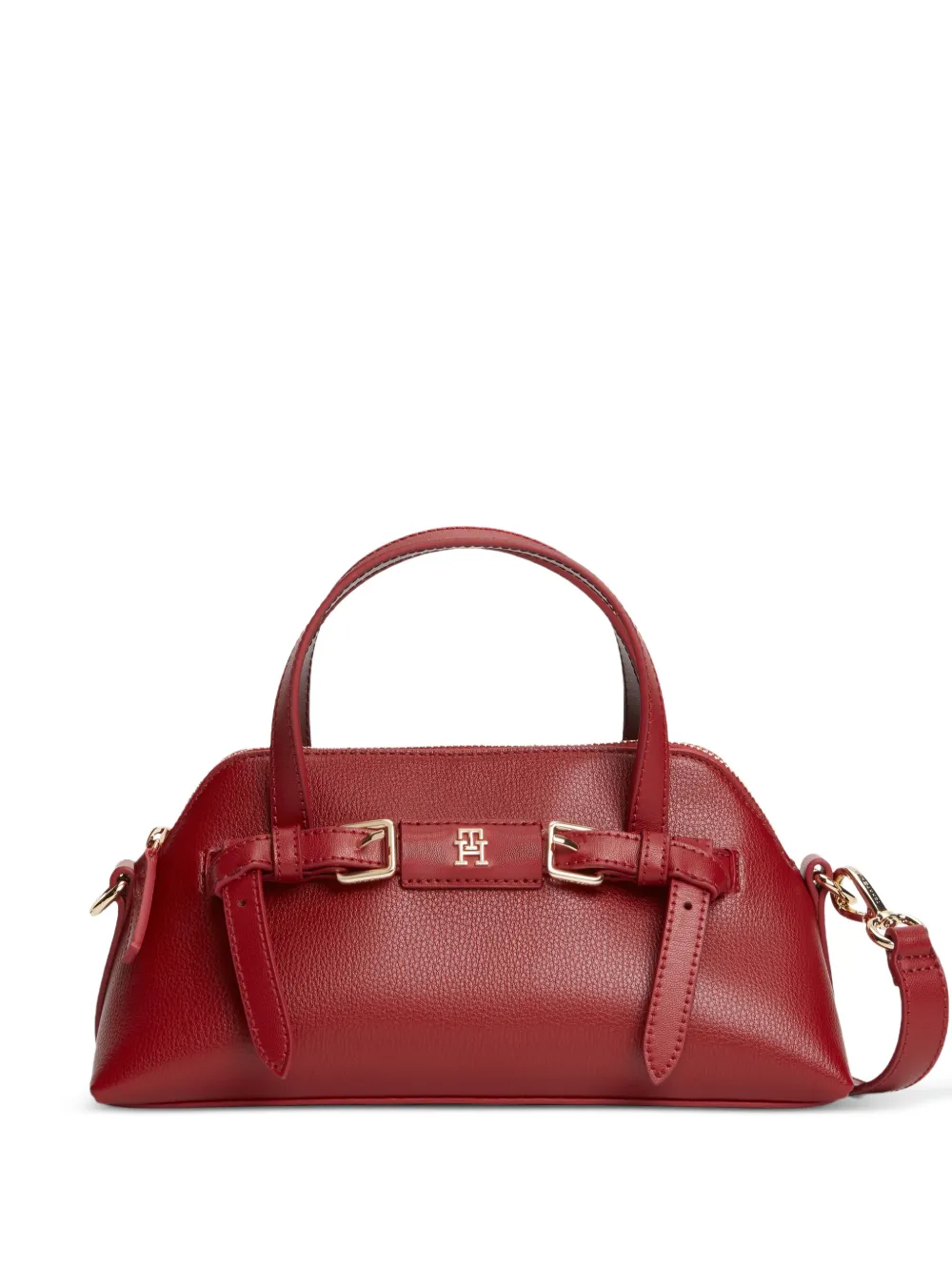 Tommy Hilfiger buckle-detail tote bag - Rosso