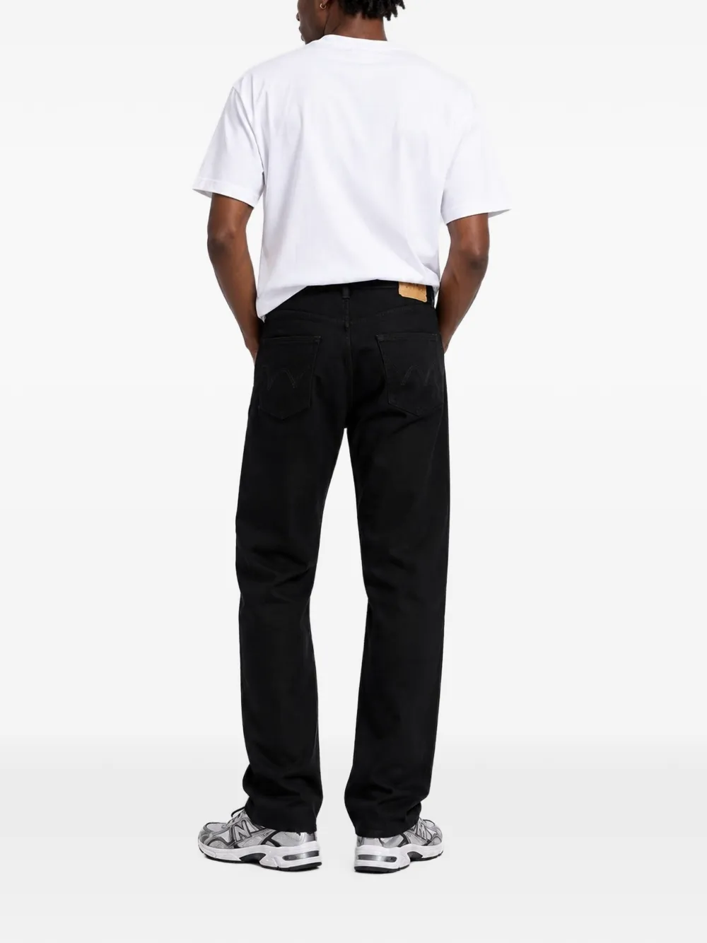 Edwin regular-straight jeans Zwart