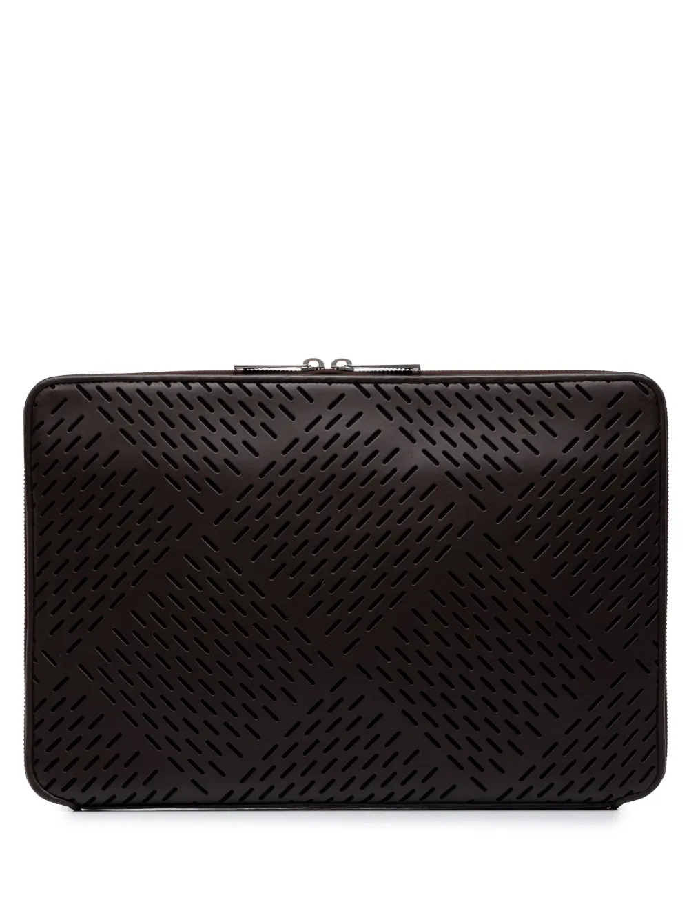 Bottega Veneta Pre-Owned 2012-2026 Perforated Leather clutch bag - Brown