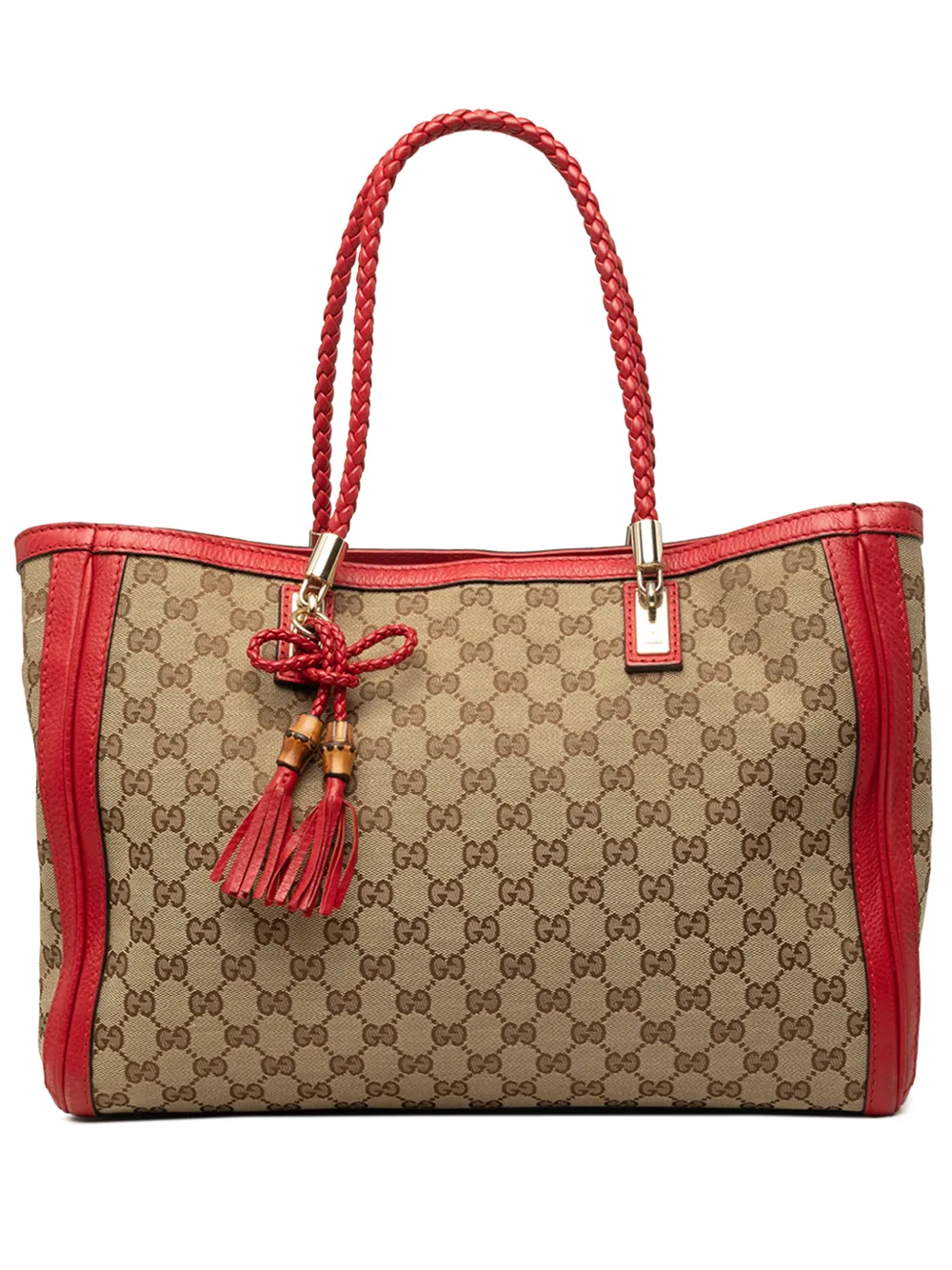 Gucci Pre-Owned 2000-2015 GG Canvas Bella tote bag - Rosso