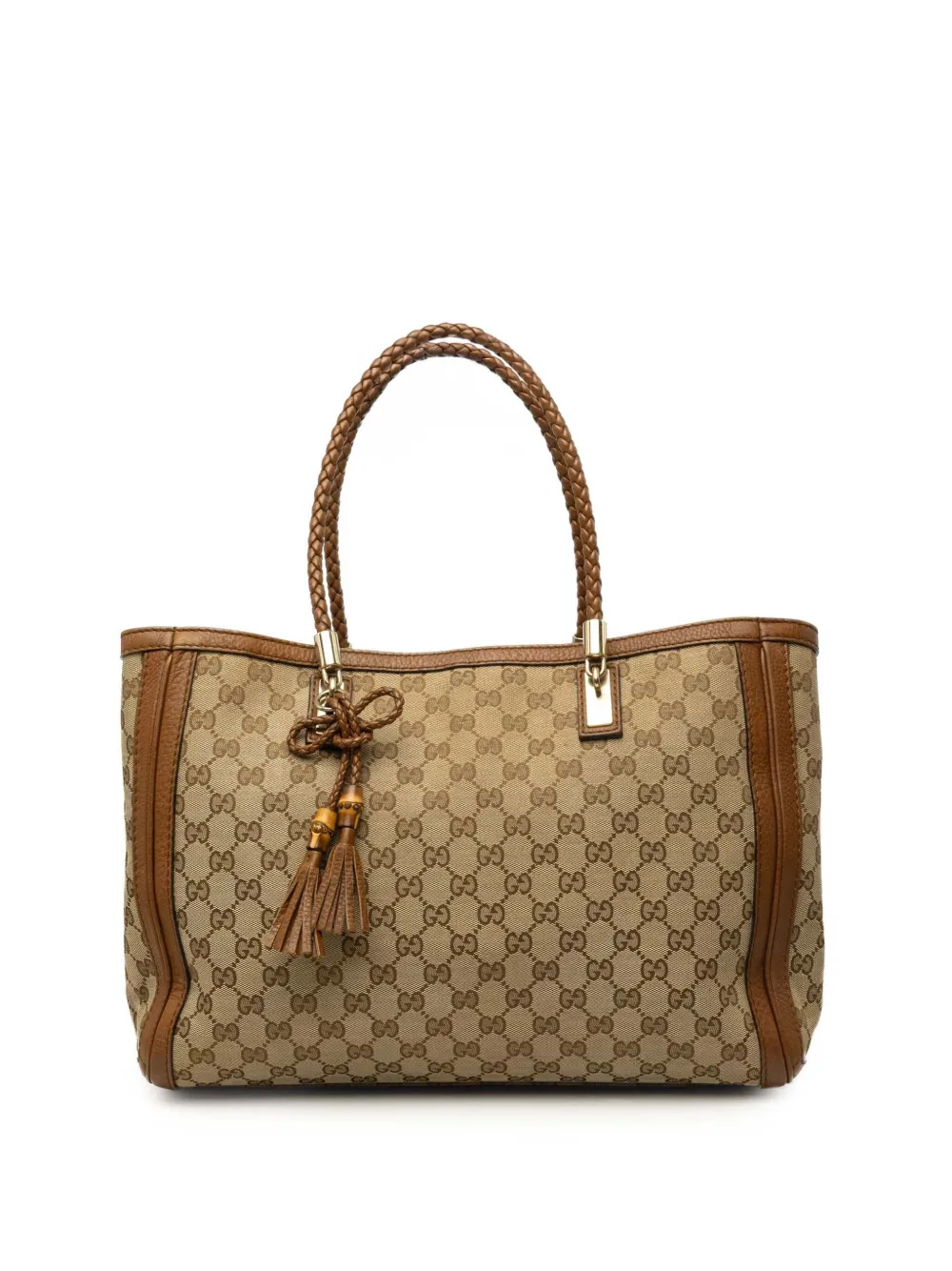 Gucci Pre-Owned 2000-2015 GG Canvas Bella tote bag - Toni neutri