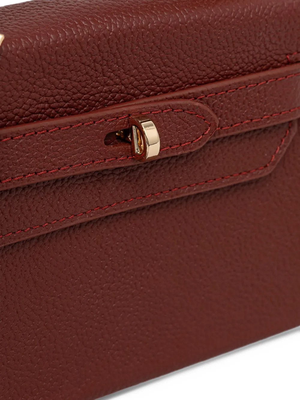 Silvian Heach x New Martina Sanitá grained tote bag Rood