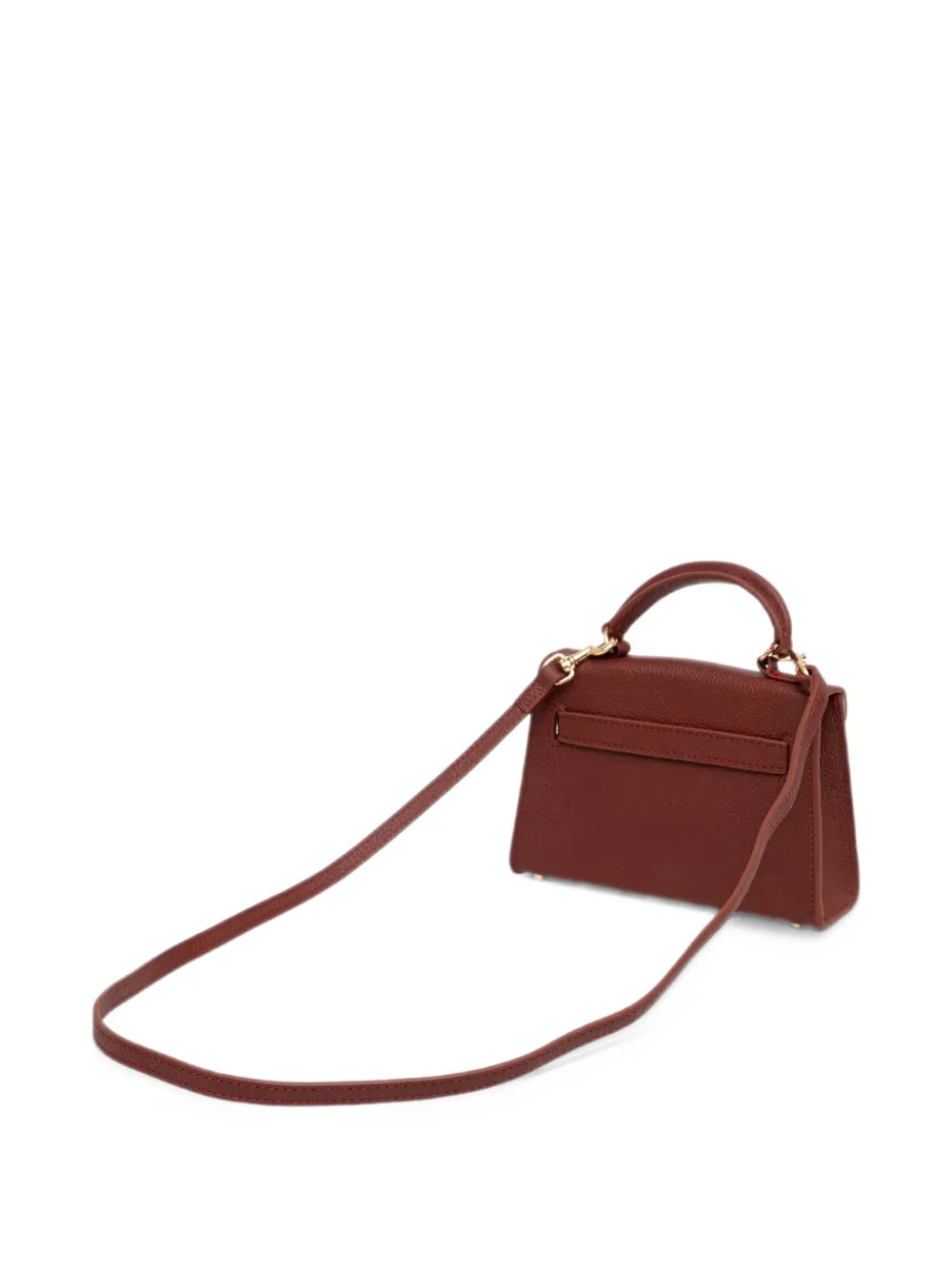 Silvian Heach x New Martina Sanitá grained tote bag Rood