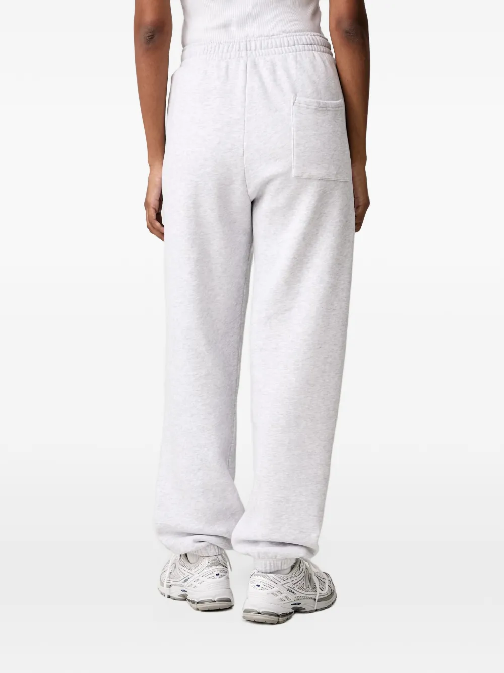 Sporty & Rich Brianno Serif elasticated track pants Grijs