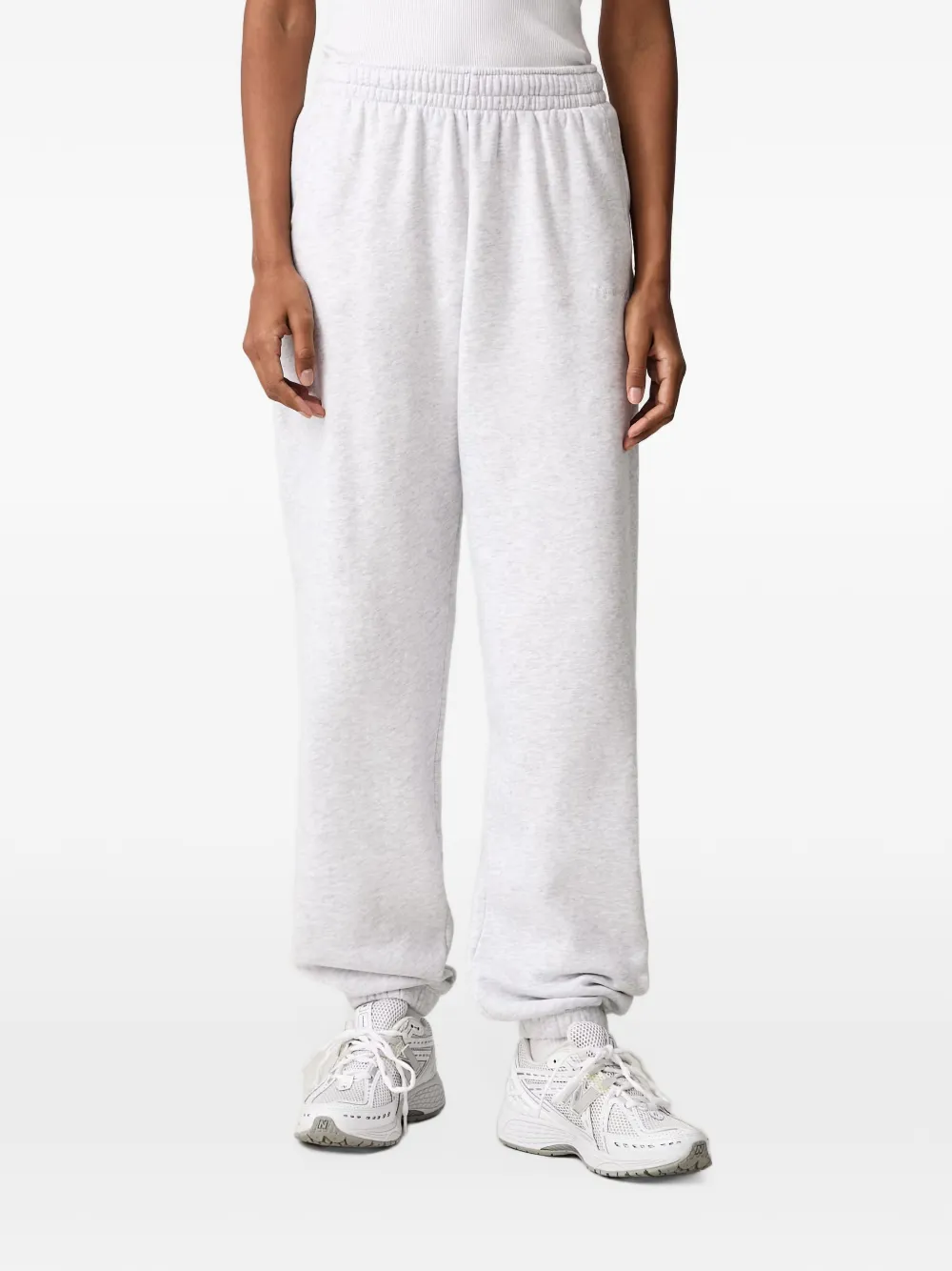 Sporty & Rich Brianno Serif elasticated track pants - Grigio