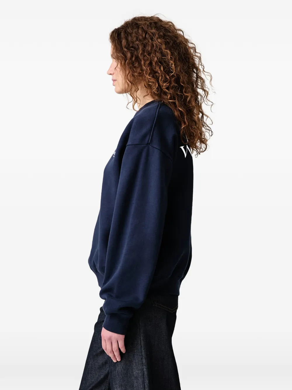 Sporty & Rich HWCNY sweater Blauw
