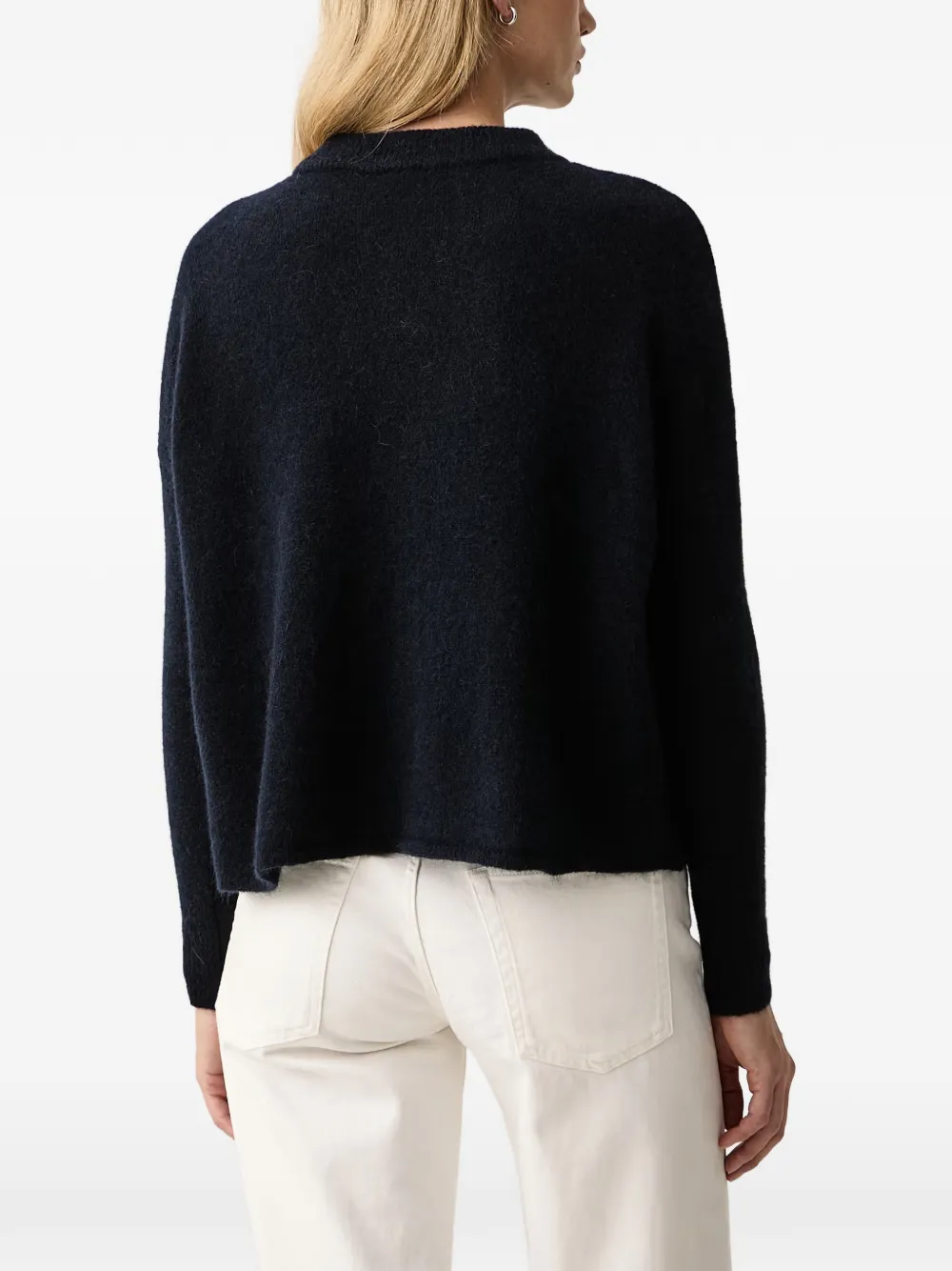 Sessùn Kunlun crew-neck long-sleeve sweater Blauw