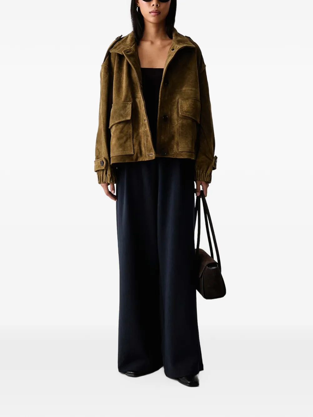 Sessùn Lally hook-fastening sleeveless top Bruin