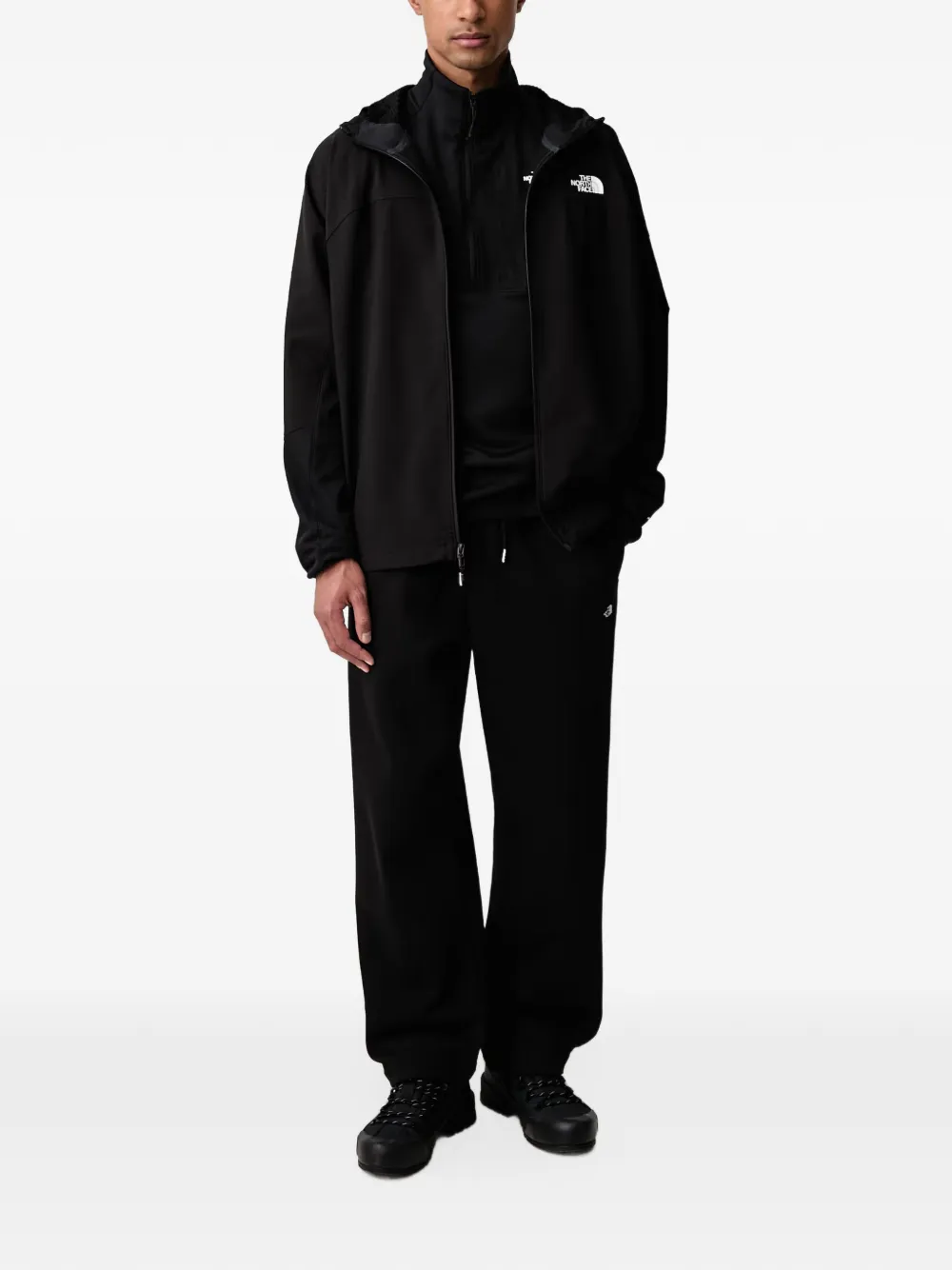 The North Face Tek Approach FUTUREFLEECE™ hooded jacket Zwart