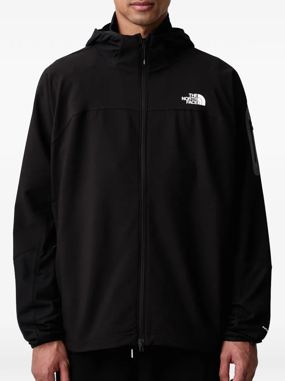 The North Face Tek Approach FUTUREFLEECE™ hooded jacket Zwart