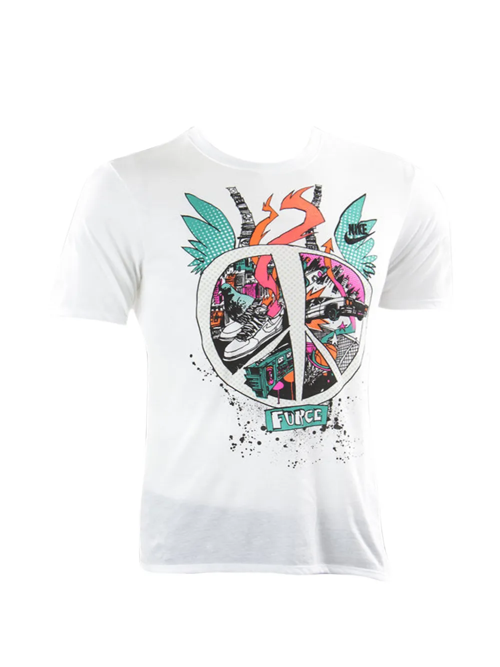 Nike Air Force 1 graphic-print T-shirt - Bianco