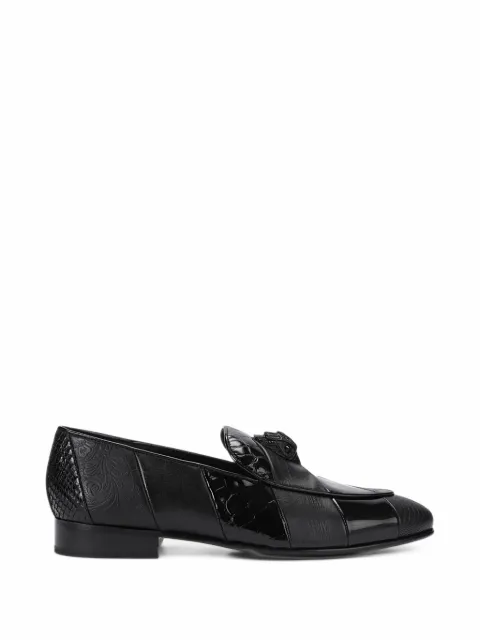 Kurt Geiger London Bedford eagle stripe loafers