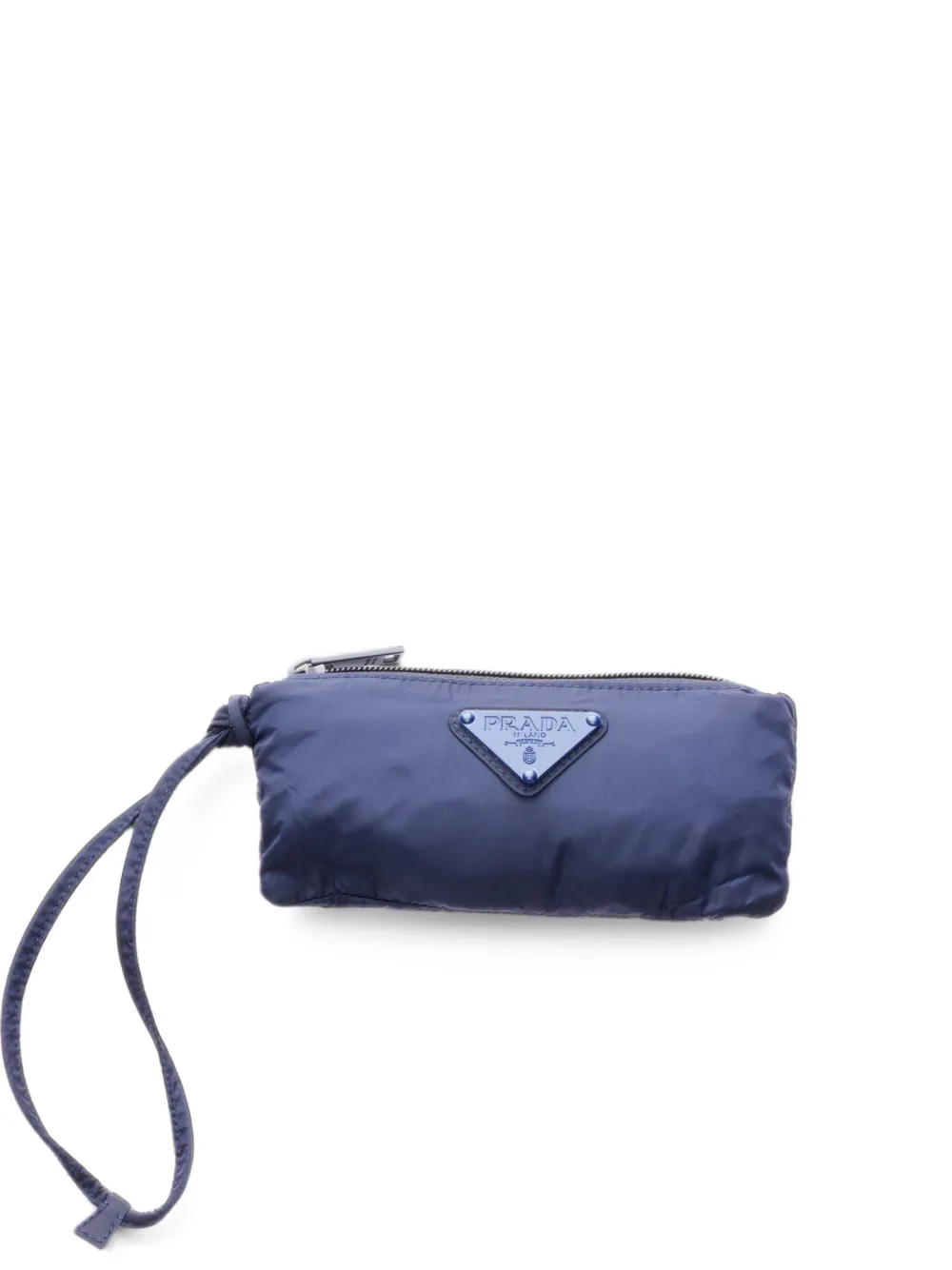 Prada Foldable Re-Nylon pouch - Blu