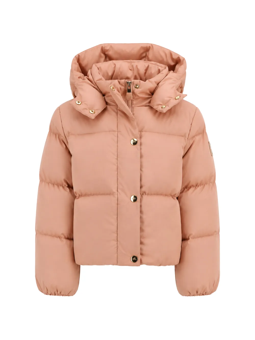 Elisabetta Franchi La Mia Bambina hooded padded jacket - Rose Elisabetta Franchi La Mia Bambina hooded padded jacket - Rose