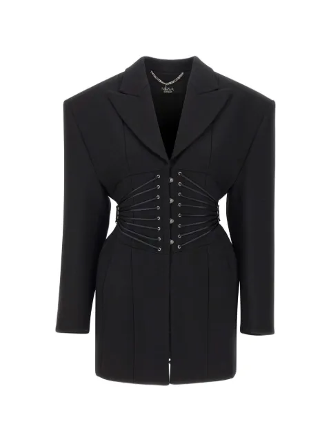 NISSA sculpted wool blazer