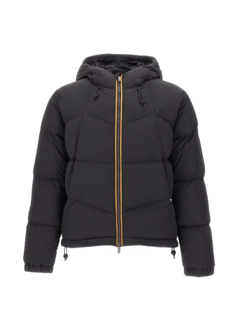K-Way quilted hooded jacket