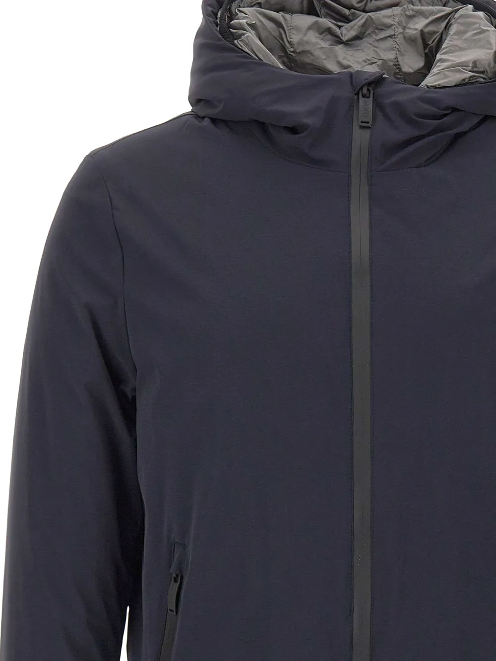 RRD hooded zip-up jacket Blauw