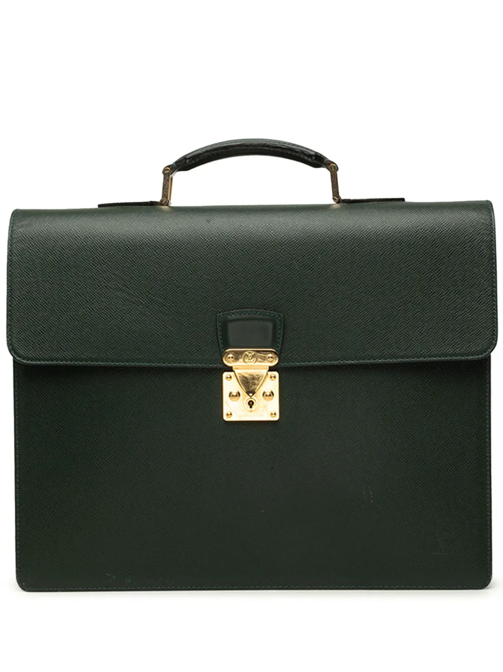 Louis Vuitton Pre-Owned 2002 Taiga Moskova Briefcase business bag - Verde