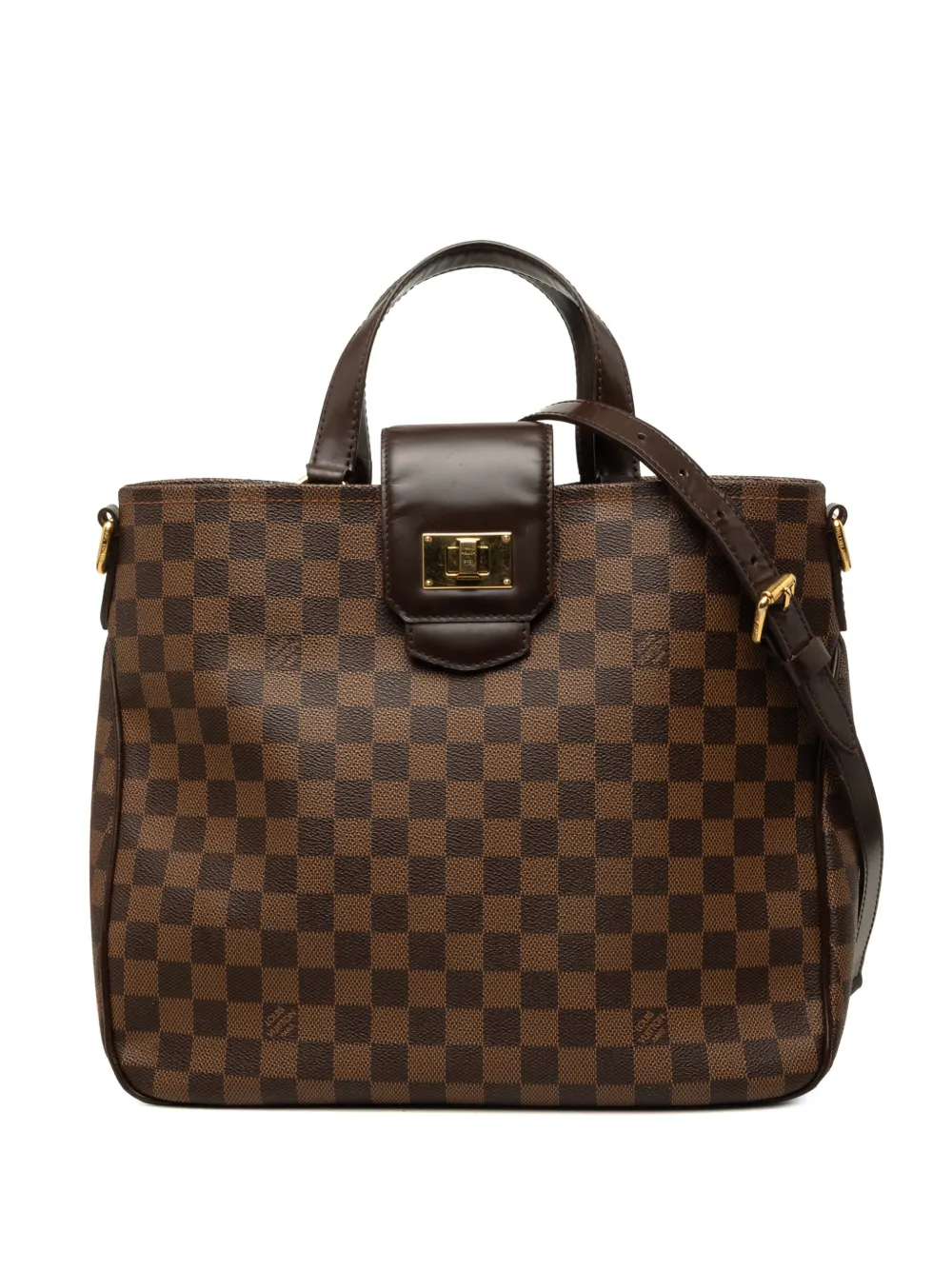 Louis Vuitton Pre-Owned 2011 Damier Ebene Cabas Rosebery satchel - Brown